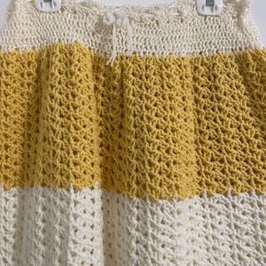 Hand Crocheted Skirt